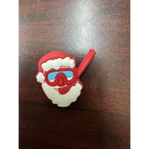 NWOT Crocs Snorkeling Santa Jibbitz Charm